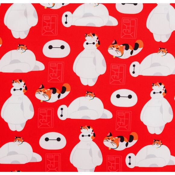 Loungefly Disney Big Hero 6 Baymax & Michigan Cat Plush Mini Backpack NEW main image 8